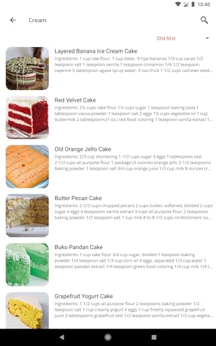 Cake Recipes