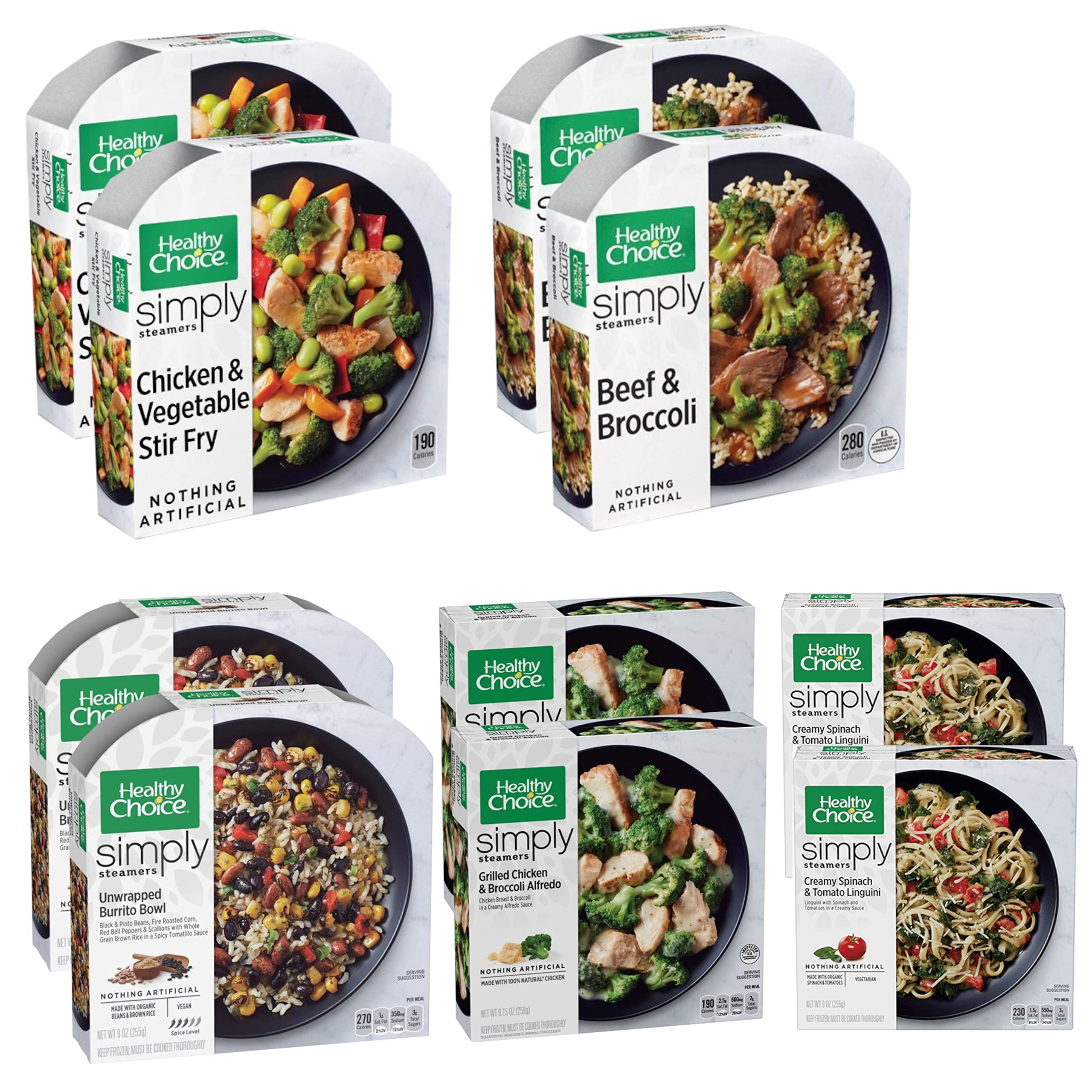 Buy Healthy Choice Frozen Dinners Variety Pack Grilled Chicken