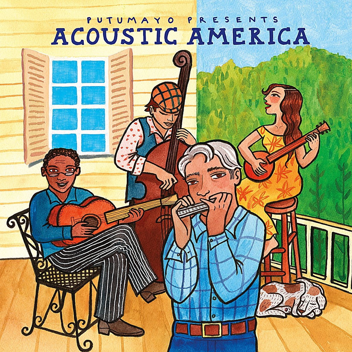 Acoustic America [Audio CD] Winslow-King, Luke; Terry, Sonny; McGhee, Brownie; Foucault, Jeffrey; Sun, Forest and Howdy, Buck