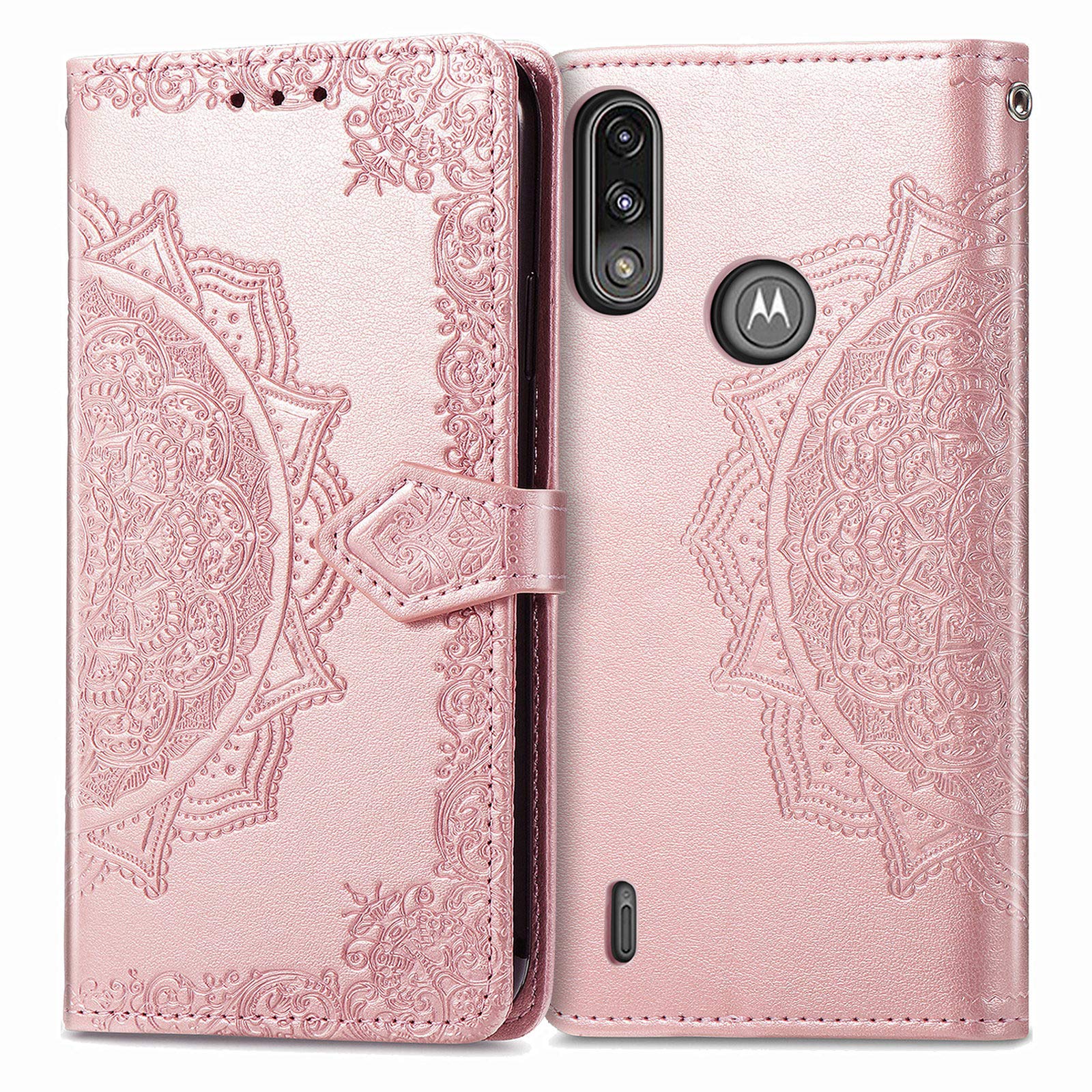 Custodia IPEAK Per Motorola Moto E7i Power - Portafoglio Con Glitter