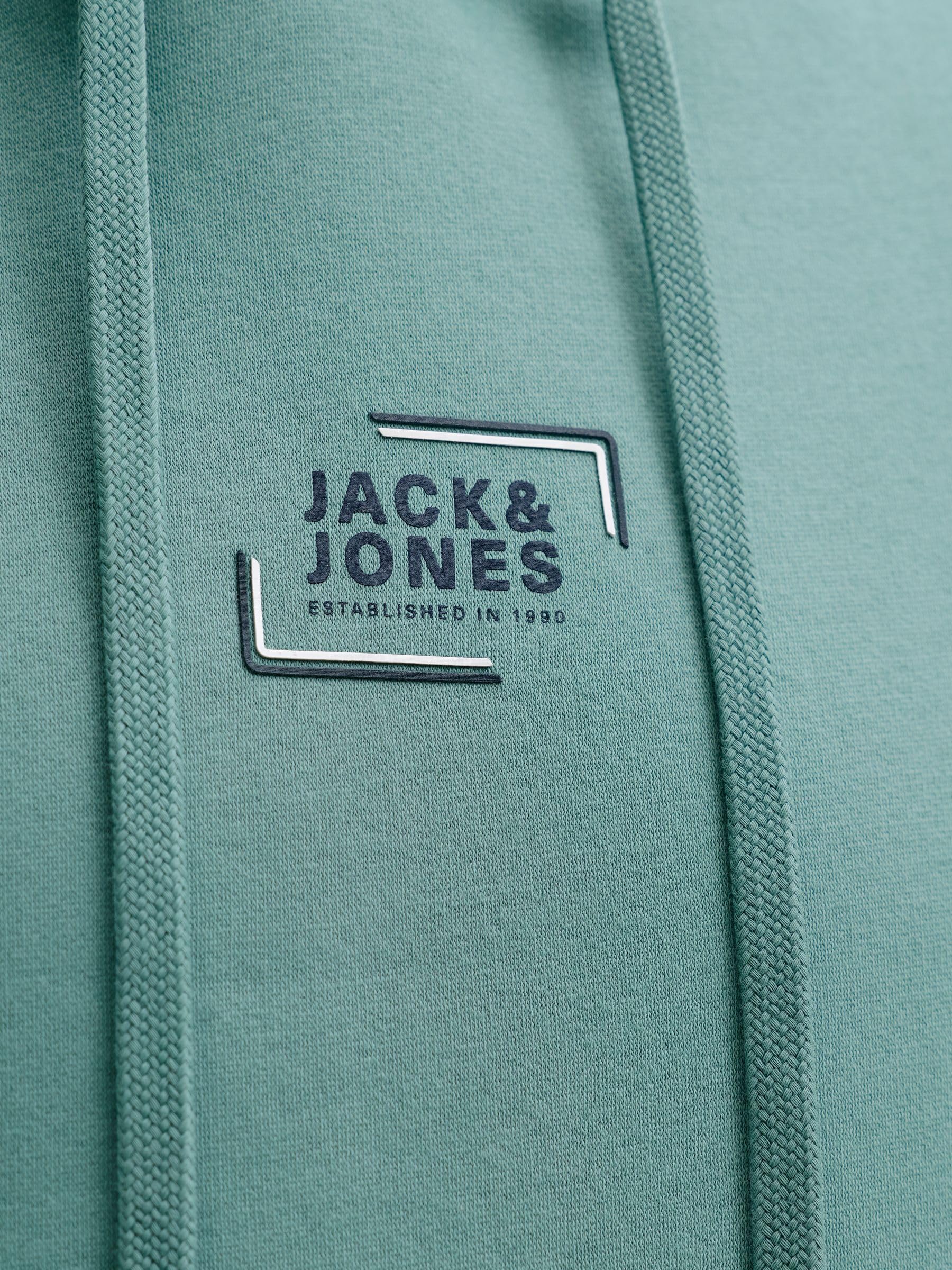 JACK & JONES Jjcorp Graphic Sweat Hood Noos Jjcorp Graphic Sweat à Capuche Noos Homme (Lot de 1)