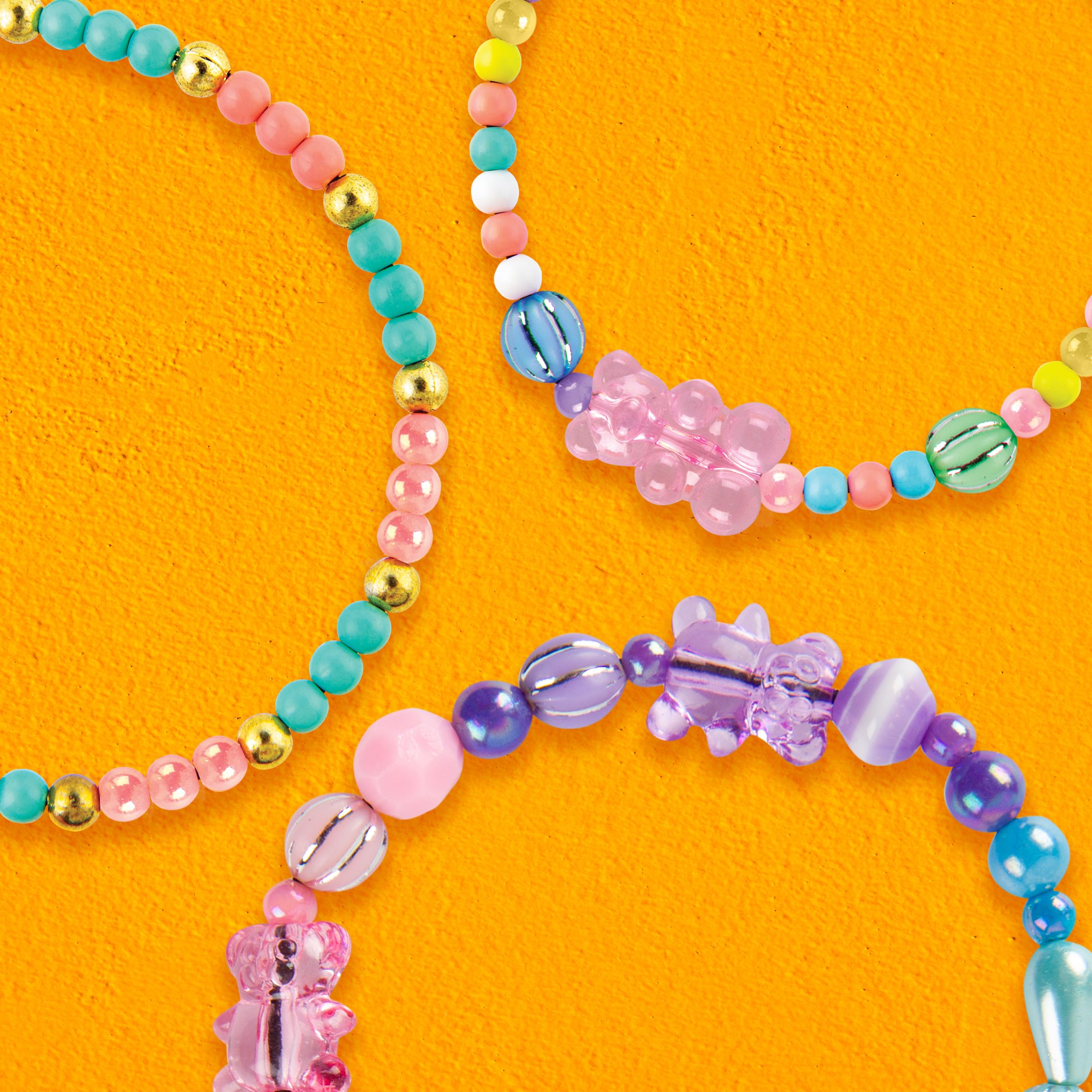 CRAYOLA Creations - Laboratorio delle Perline, Set per Creare Gioielli Personalizzati con 2500 pezzi, Attività Creativa e Regalo per Bambine, da 8 anni, 04-2963
