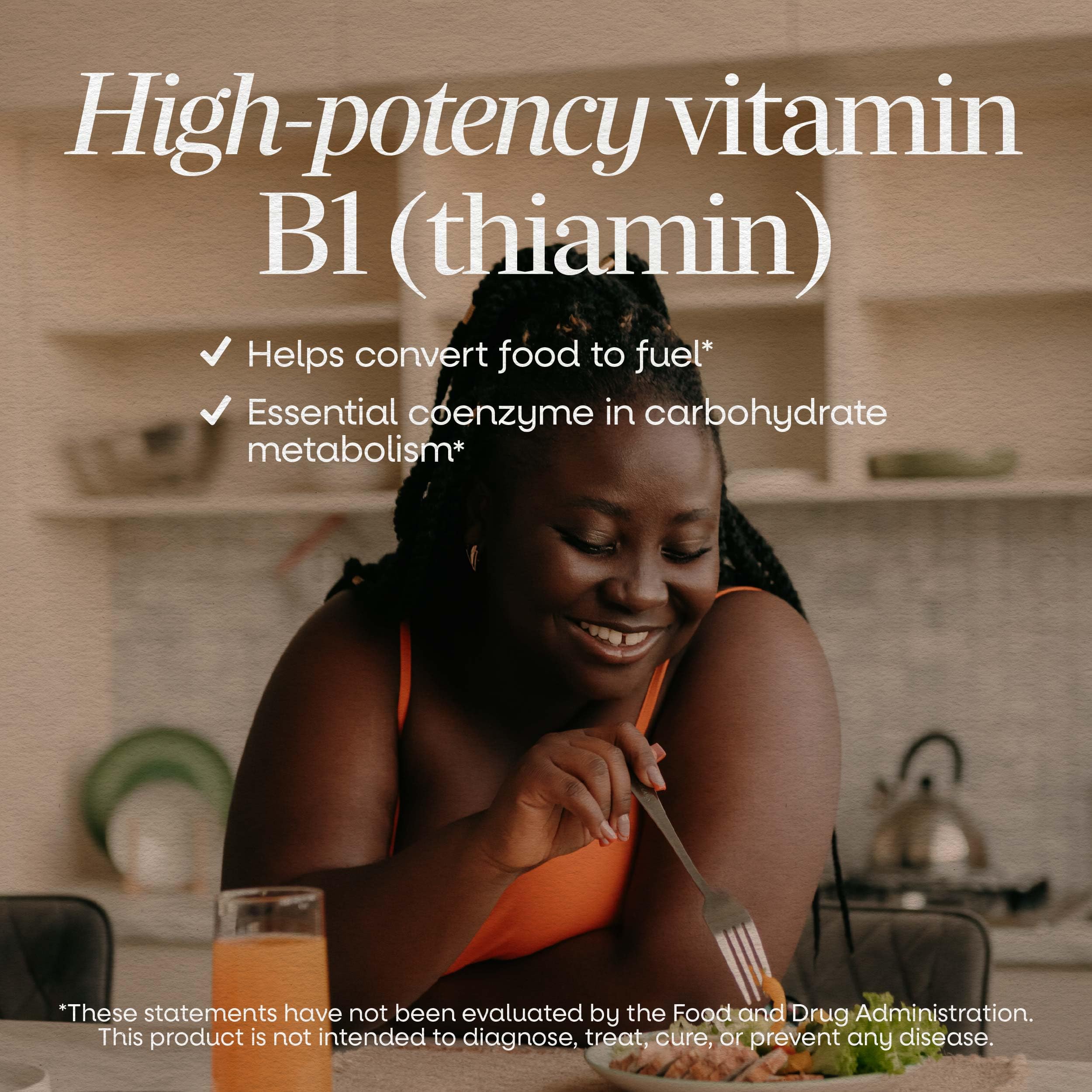 Nature's Way Vitamin B1, Supports Energy Metabolism*, 100 Capsules — Amazon image 3