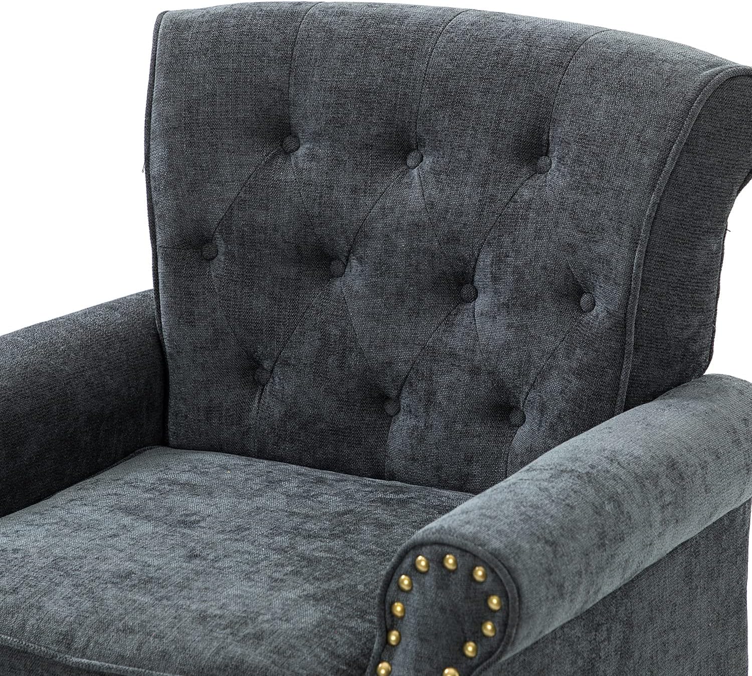 Galatea Armchair-Charcoal
