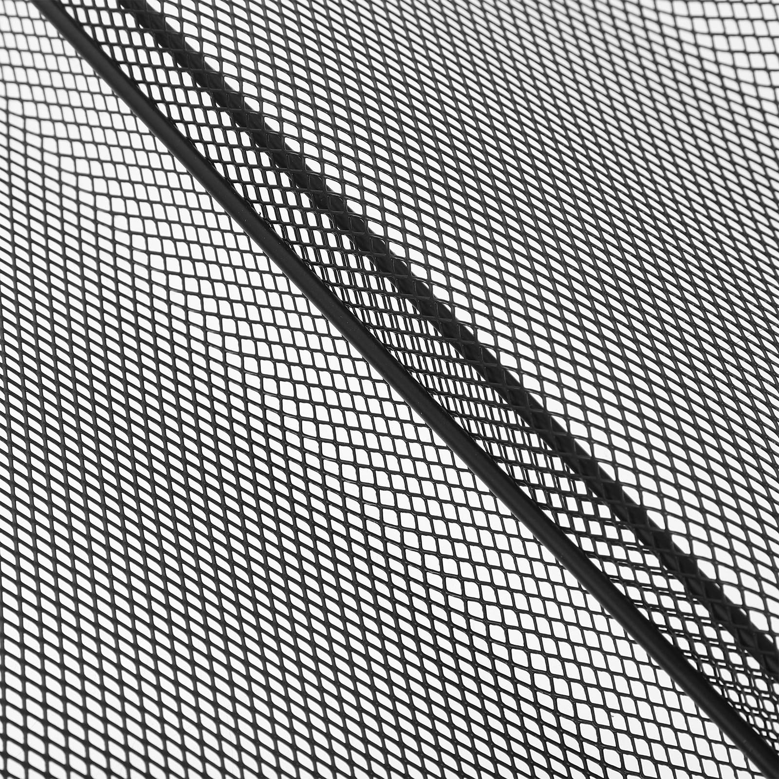 SOIMISS Schwarz Gewürzregal mit Schublade, aus Metall, für Küchenordnung