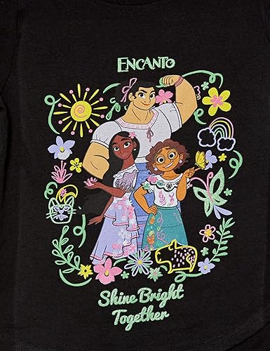 Miniatura 4 de Disney Girls Encanto Girls 3 Pack T-Shirt Bundle Set - Girls 4-16