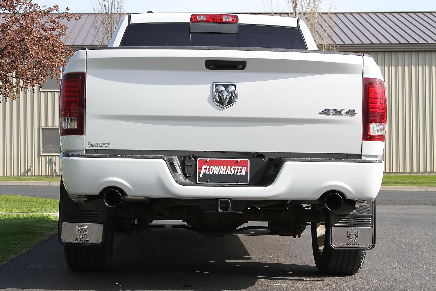 Flowmaster 817690 Outlaw Cat-Back Exhaust Kit 3 Inch Stainless Steel 4 Inch Black Tips Compatible with 2009-2024 Classic RAM 1500 4.7L 5.7L Std Cab 8' Bed Crew Cab 5'7 Bed Quad Cab 6'4 Bed 2 & 4WD