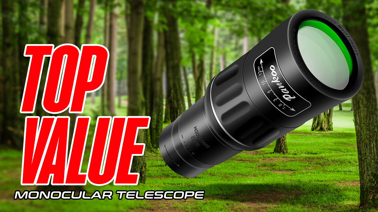 Watch 16X52 High Definition Monocular Telescope Compact Monoculars