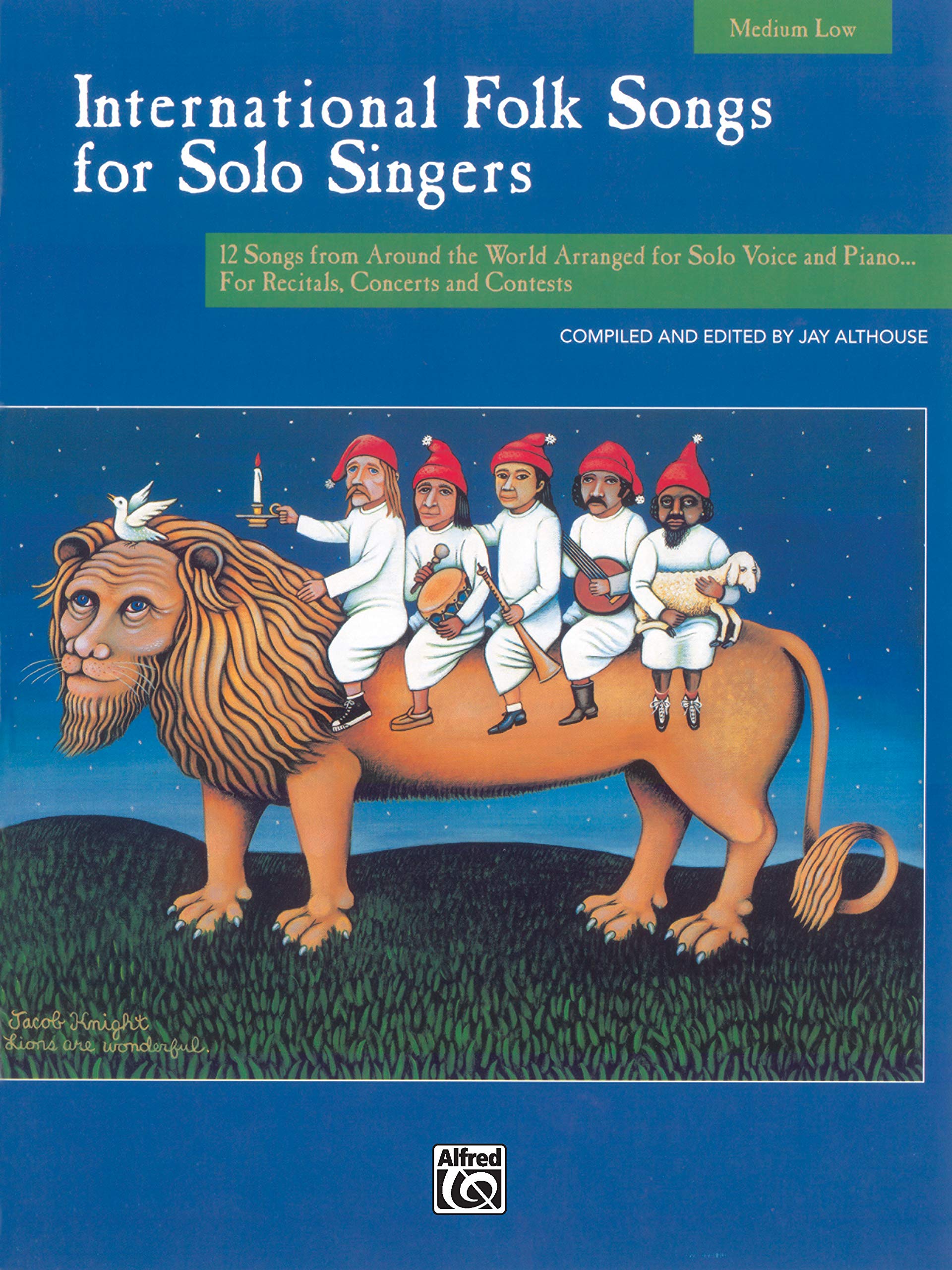 International Folk Songs for Solo Singers: Medium Low Voice