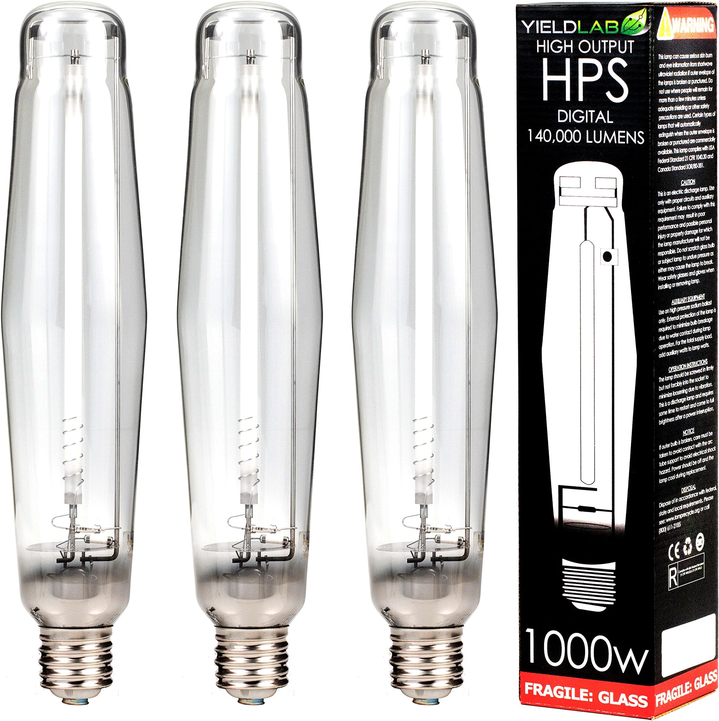 HPS 1000w Lamp HID Bulb (3 Pack)
