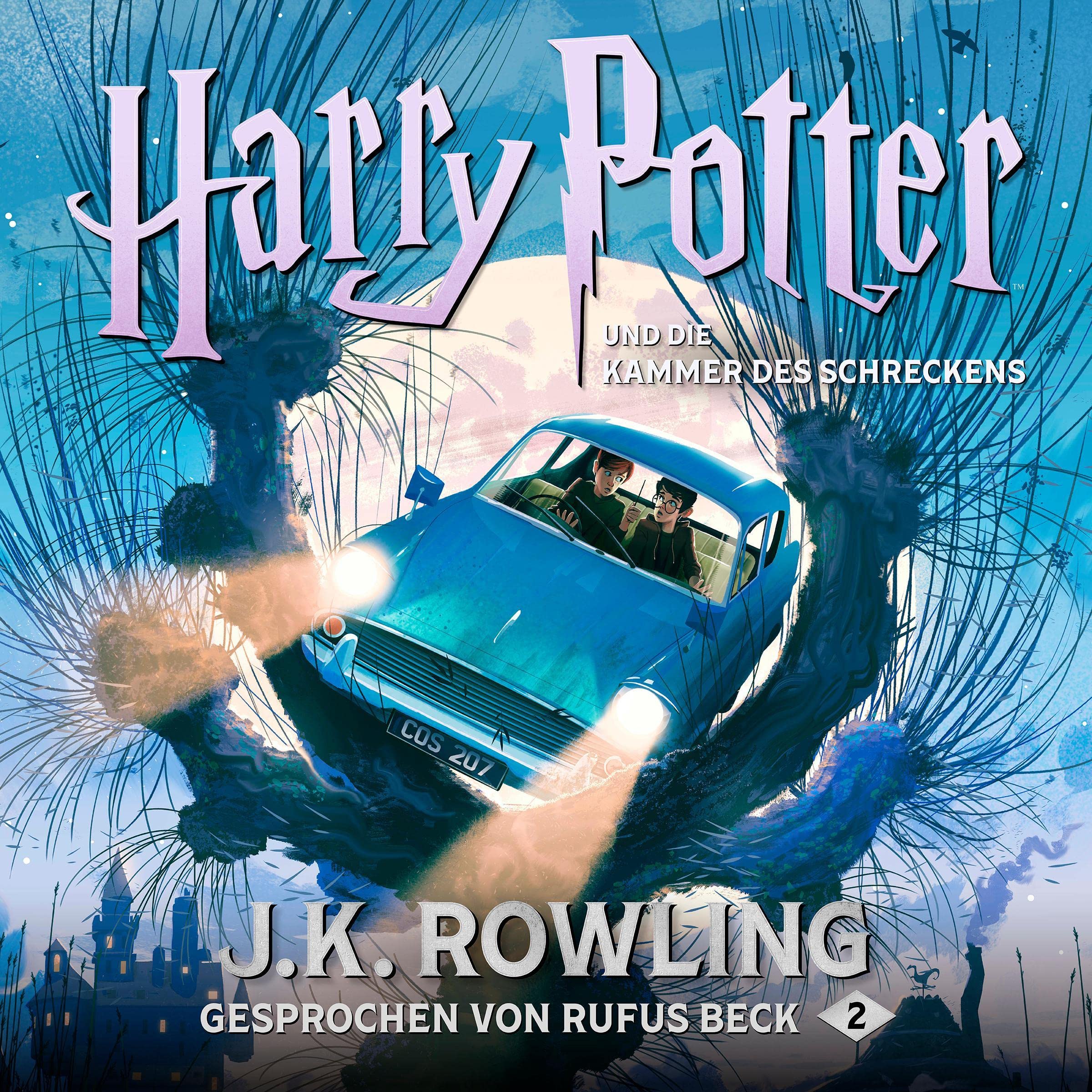 Cover art for Harry Potter und die Kammer des Schreckens - Gesprochen von Rufus Beck