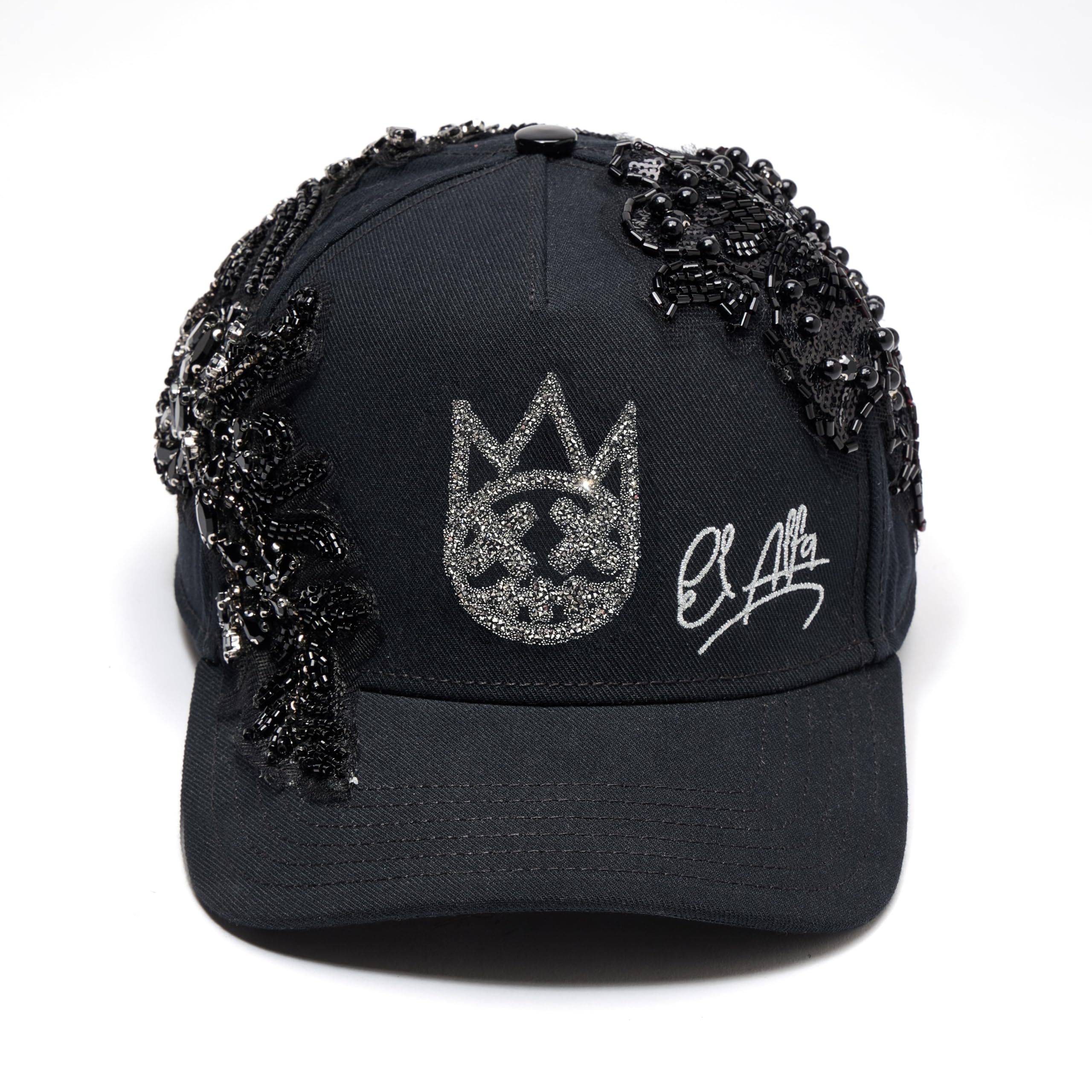 Men's Snapback Hat, Black, One Size, Wool and Acrylic Blend, All Seasons, El Alfa Collaboration
