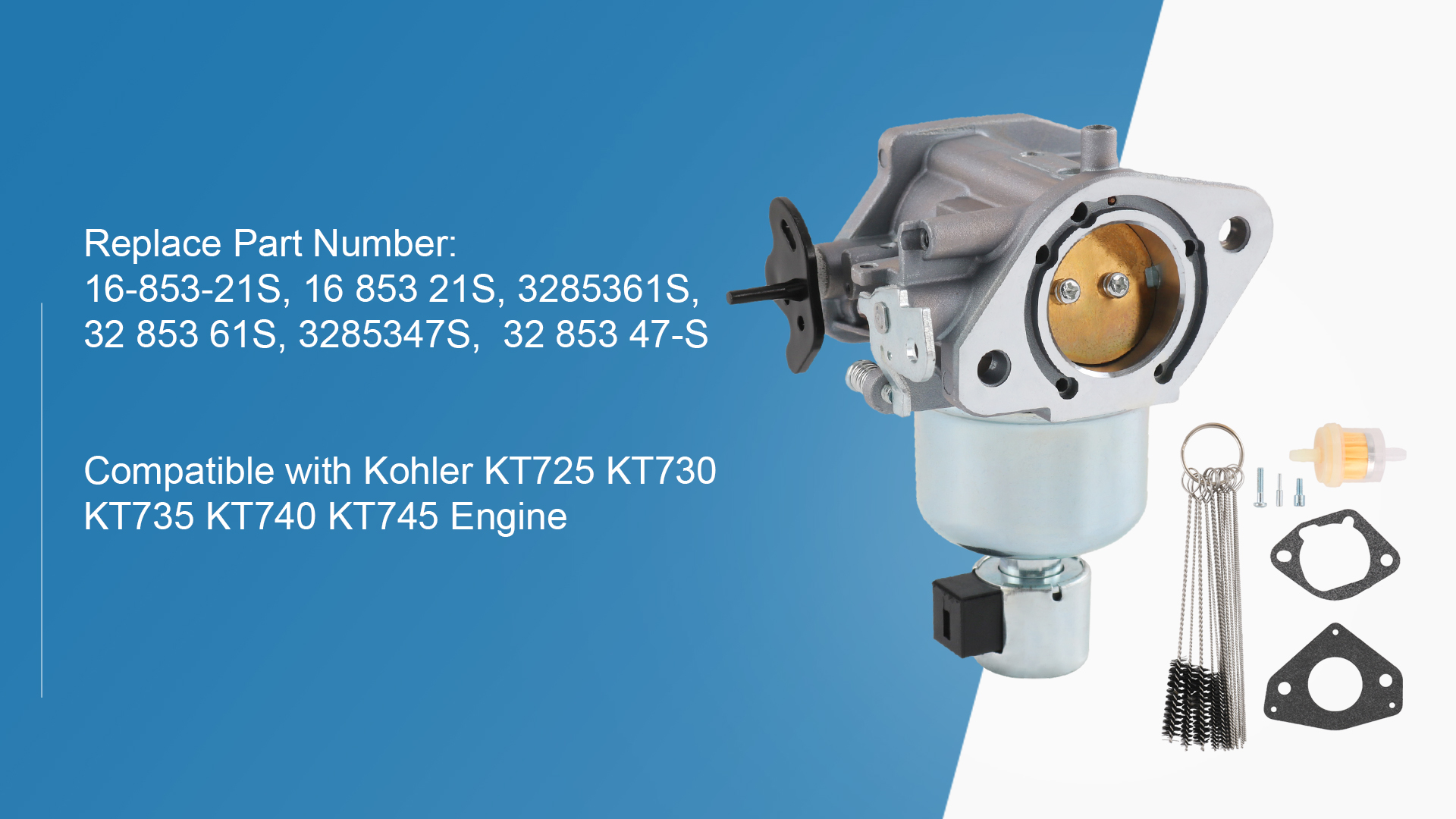 Amazon.com: ‎RADHLBNIU 16-853-21S Carburetor Compatible with