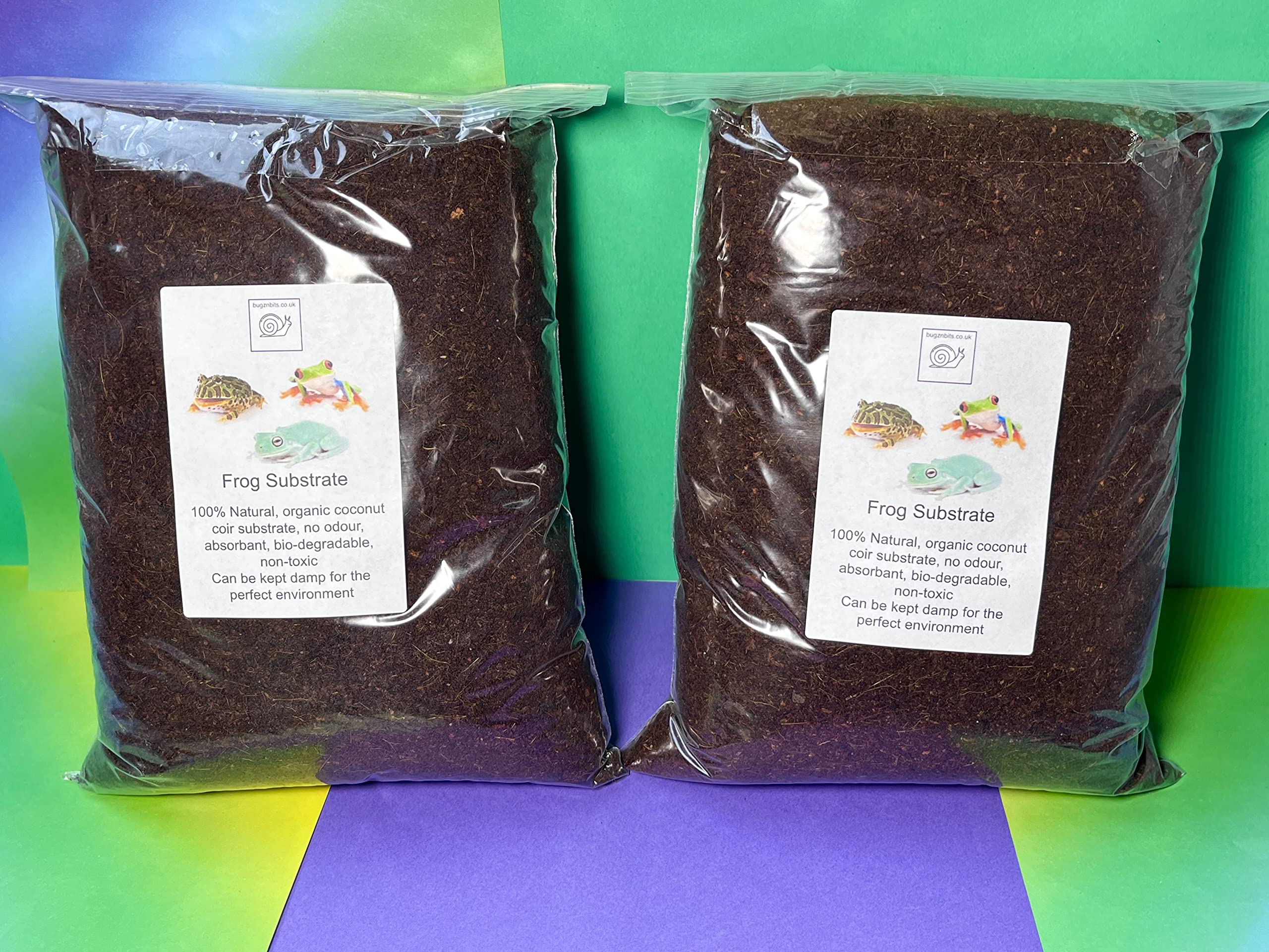bugznbits Frog Soil, Frog Substrate, Fully prepared (3 Litre)