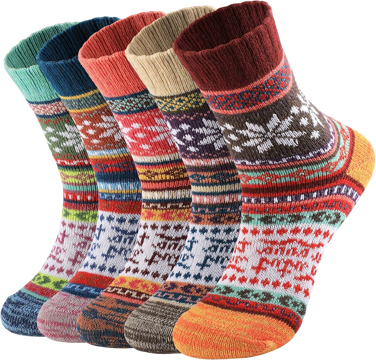 Cozy Tavaleu Wool Socks for Men & Women | Thick, Warm Knit Crew Cozy Tavaleu Wool Socks for Men & Women | Thick, Warm Knit Crew