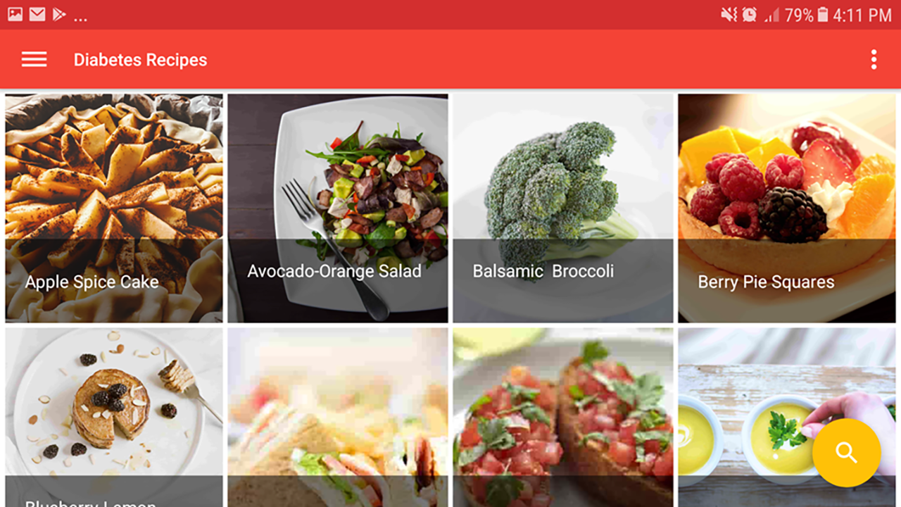 Healthy Eat Diabetes recipes and for Android