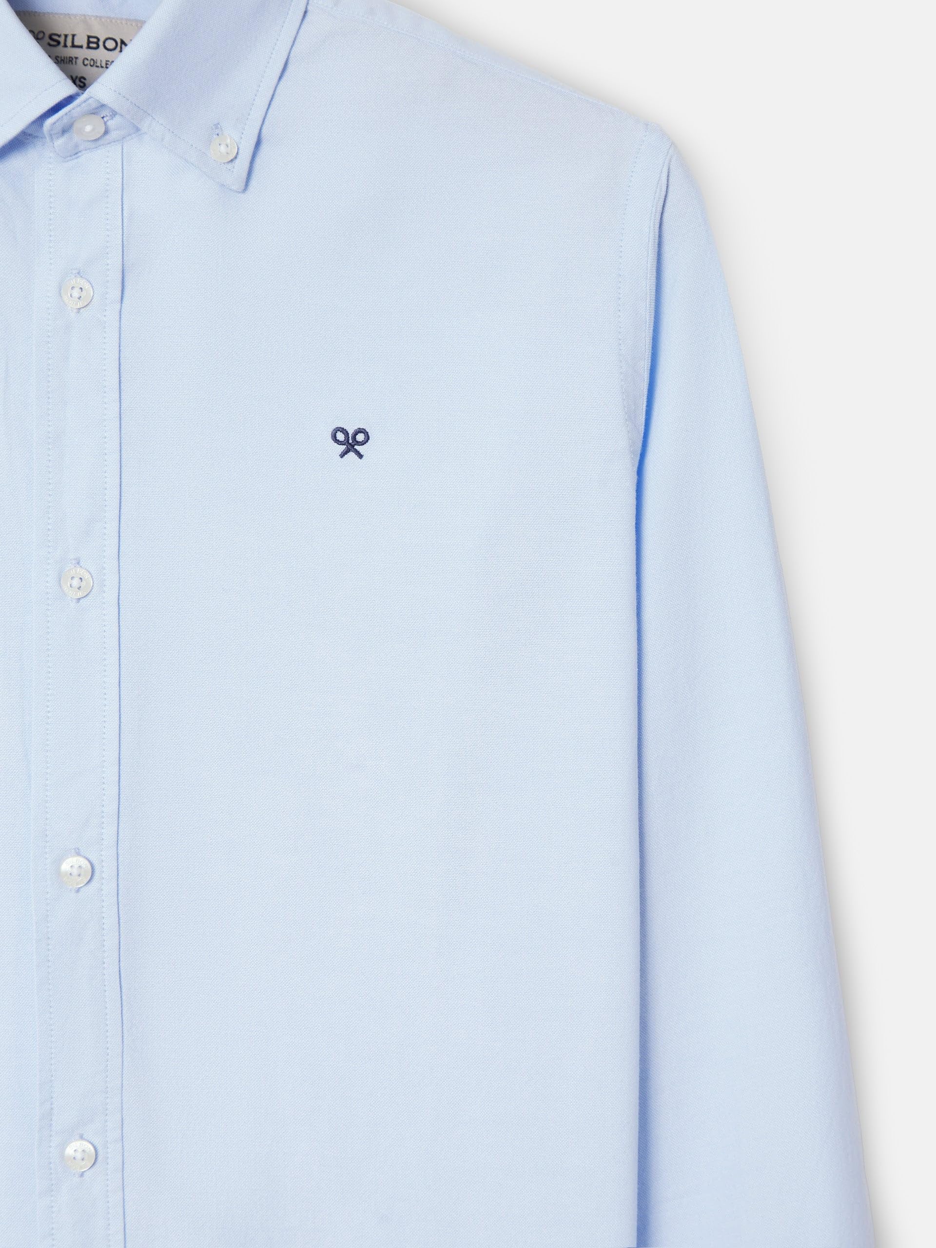 SILBON Camisa Sport Oxford para Hombre
