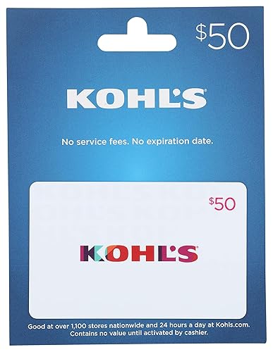 Tarjeta de regalo de Kohl