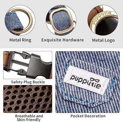 Miniatura 3 de Arnés sin tirones para perro, con correa multifunción, pechera ligera, suave y ajustable para mascota, no ahorca, chaleco a prueba de escape,