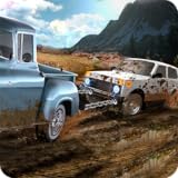 Get your car out of the mud! NIVA 4x4 Pull Car Mud Simulator