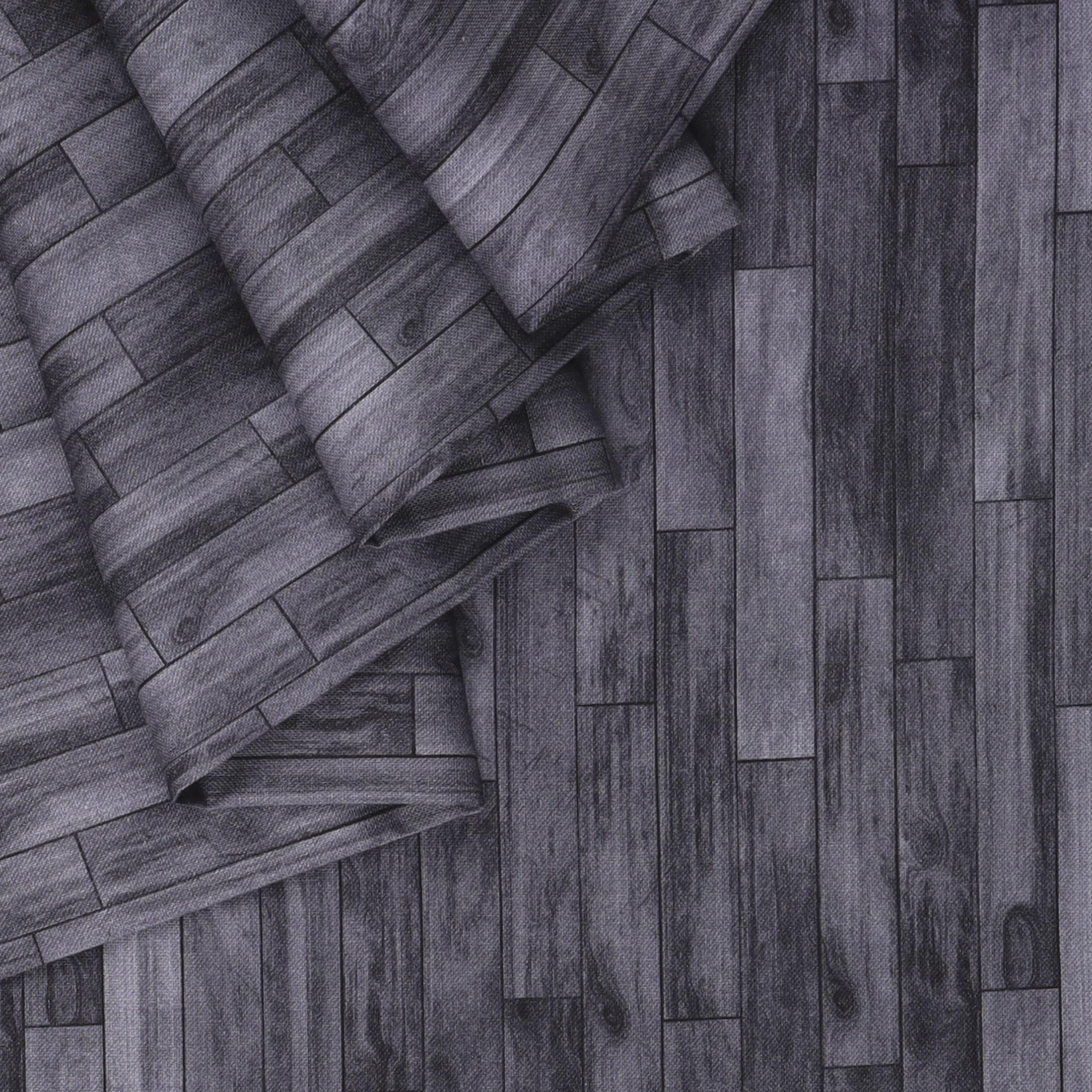 Mook Fabrics Cotton Wood Plank, Weathered Grey Cut by The yard