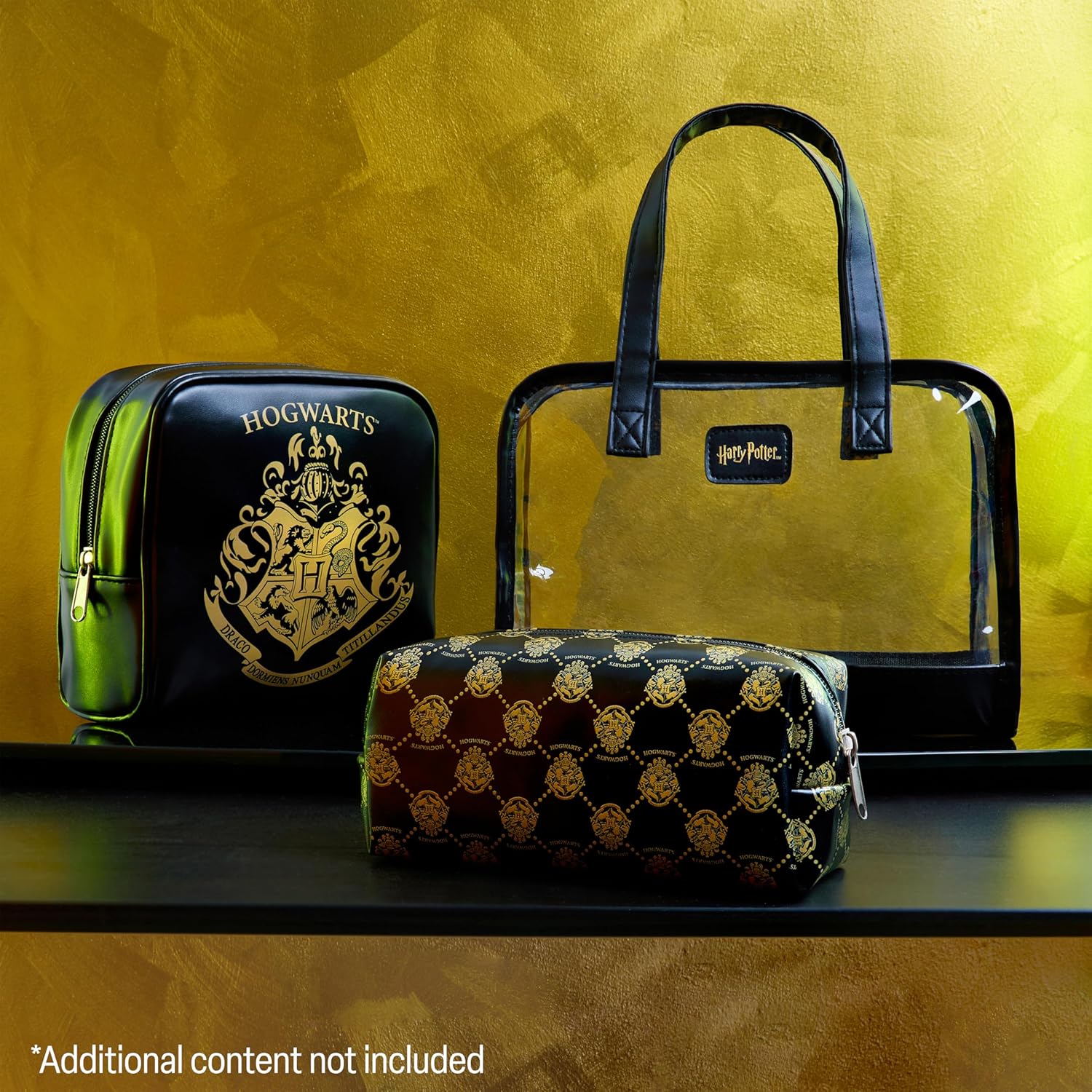 Harry Potter Gifts for Women, Girls, Teens, Toiletry Bag Set of 3, Travel Cosmetic Organizer, Makeup Pouches, Gifts for Wife, Girlfriend, Sister - Image 5