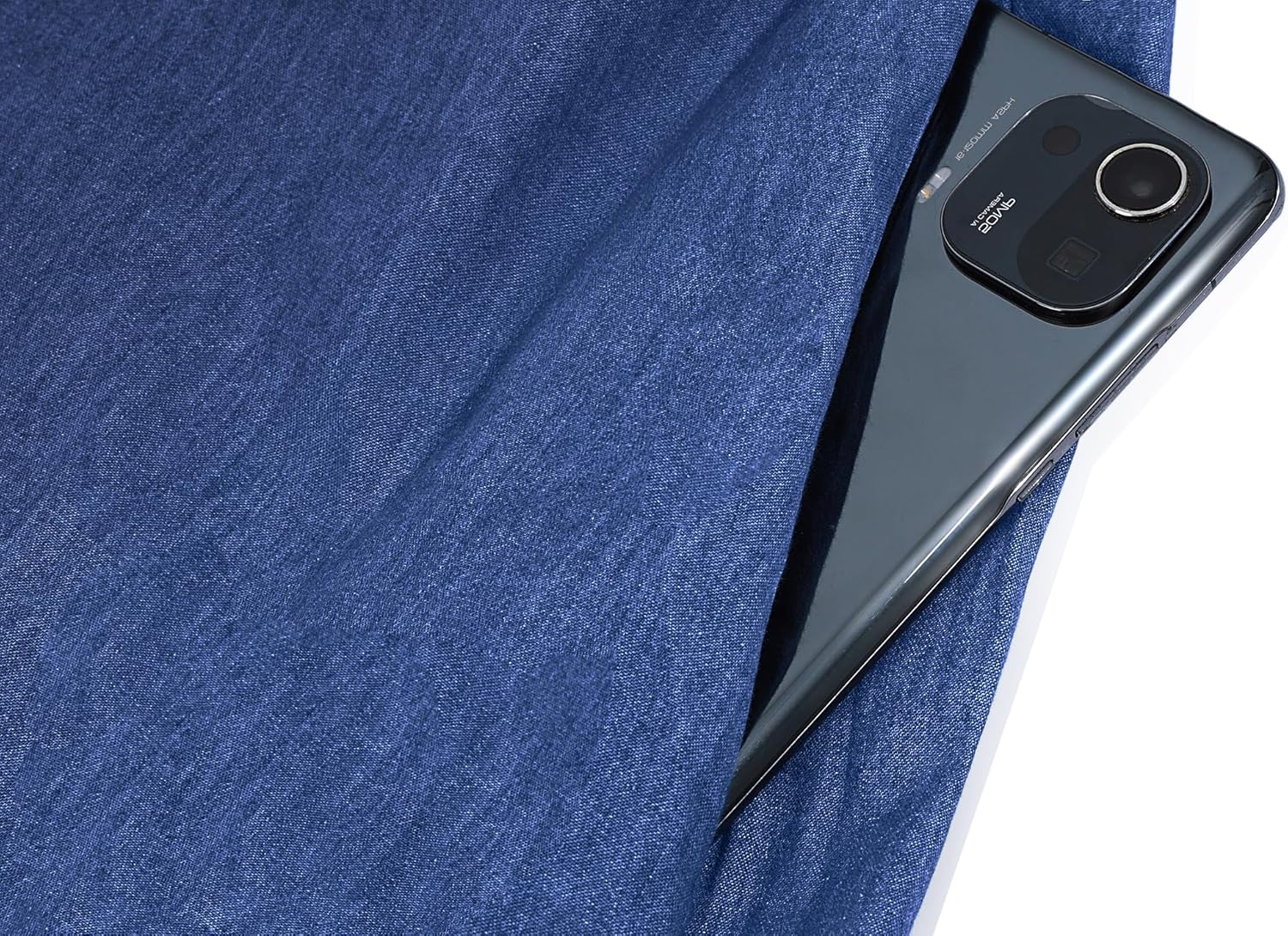 yoeasy Women's Casual Long Sleeve Denim Shirt Dress Retro Tie Waist Classic Button Down Pockets Jean Shirt Dress - Image 5