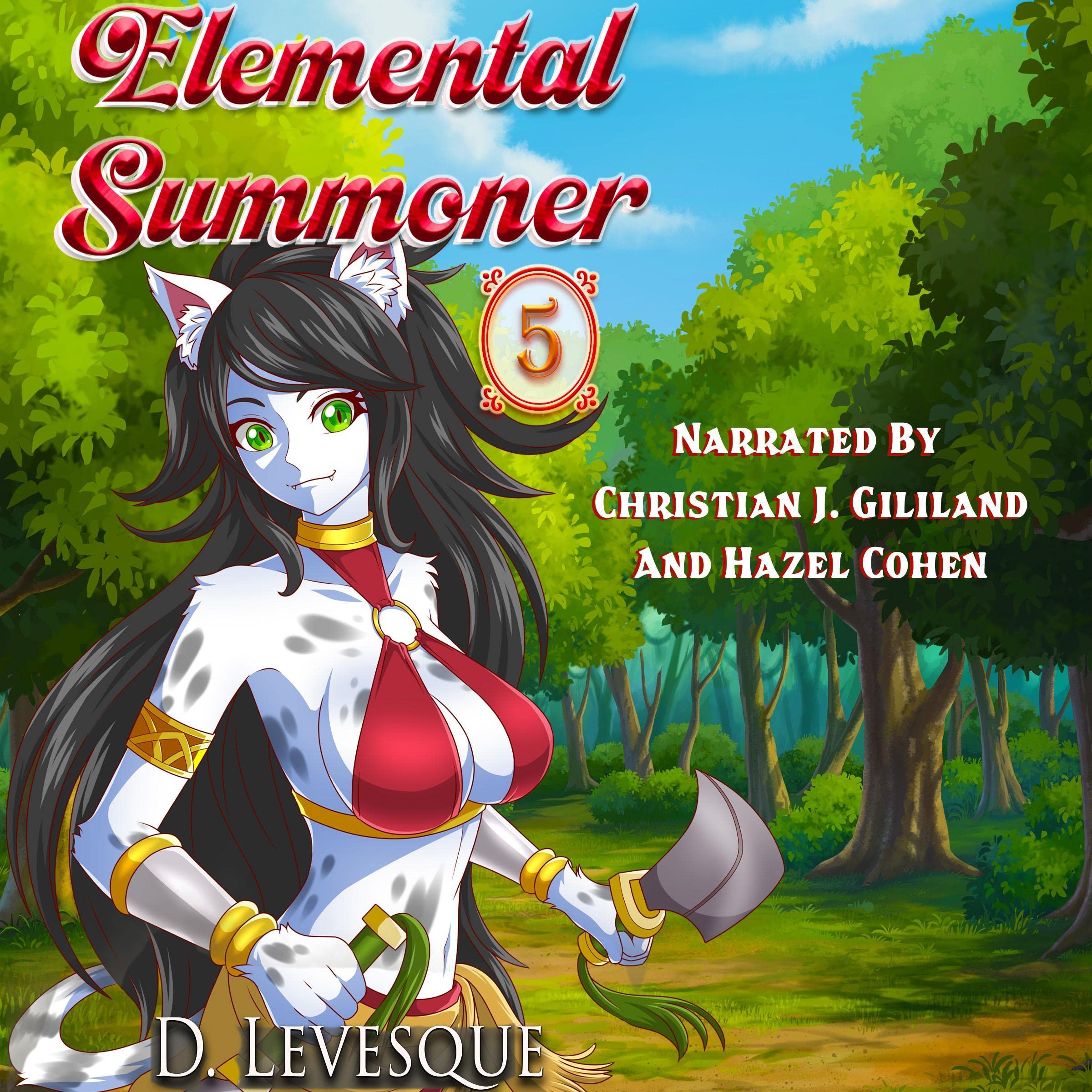 Cover art for Elemental Summoner 5: A Chakra Cultivation Harem Portal Series