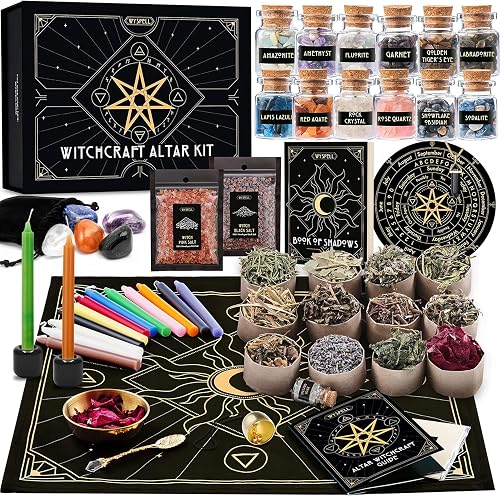 Wyspell Large Witchcraft Kit, 77 Pieces