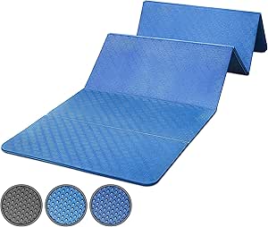 Tappetino Fitness Pieghevole 180x60x1,5 Cm - Morbido, Antiscivolo, Per Yoga E Palestra, Ecologico - Foto 13