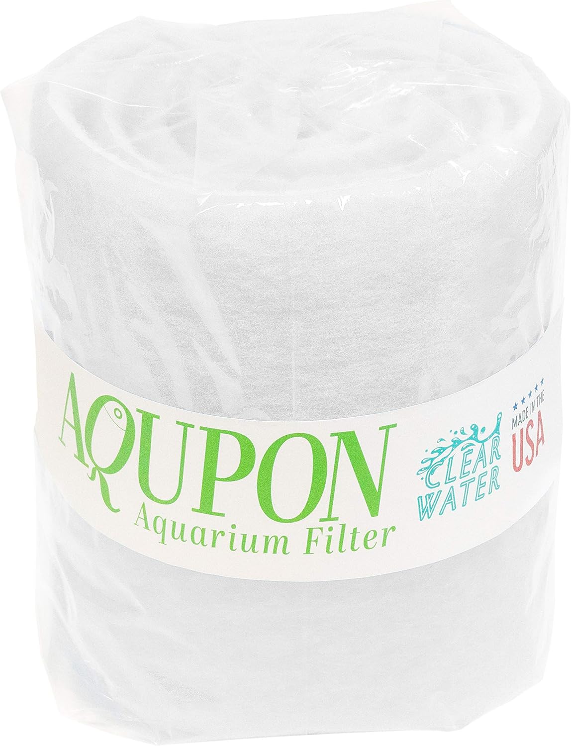 Aquarium Filter Pad - Premium Aquarium Filter Media Roll for Clear Water (12" by 10 feet by 3/4 to 1" Thick, Dye Free)