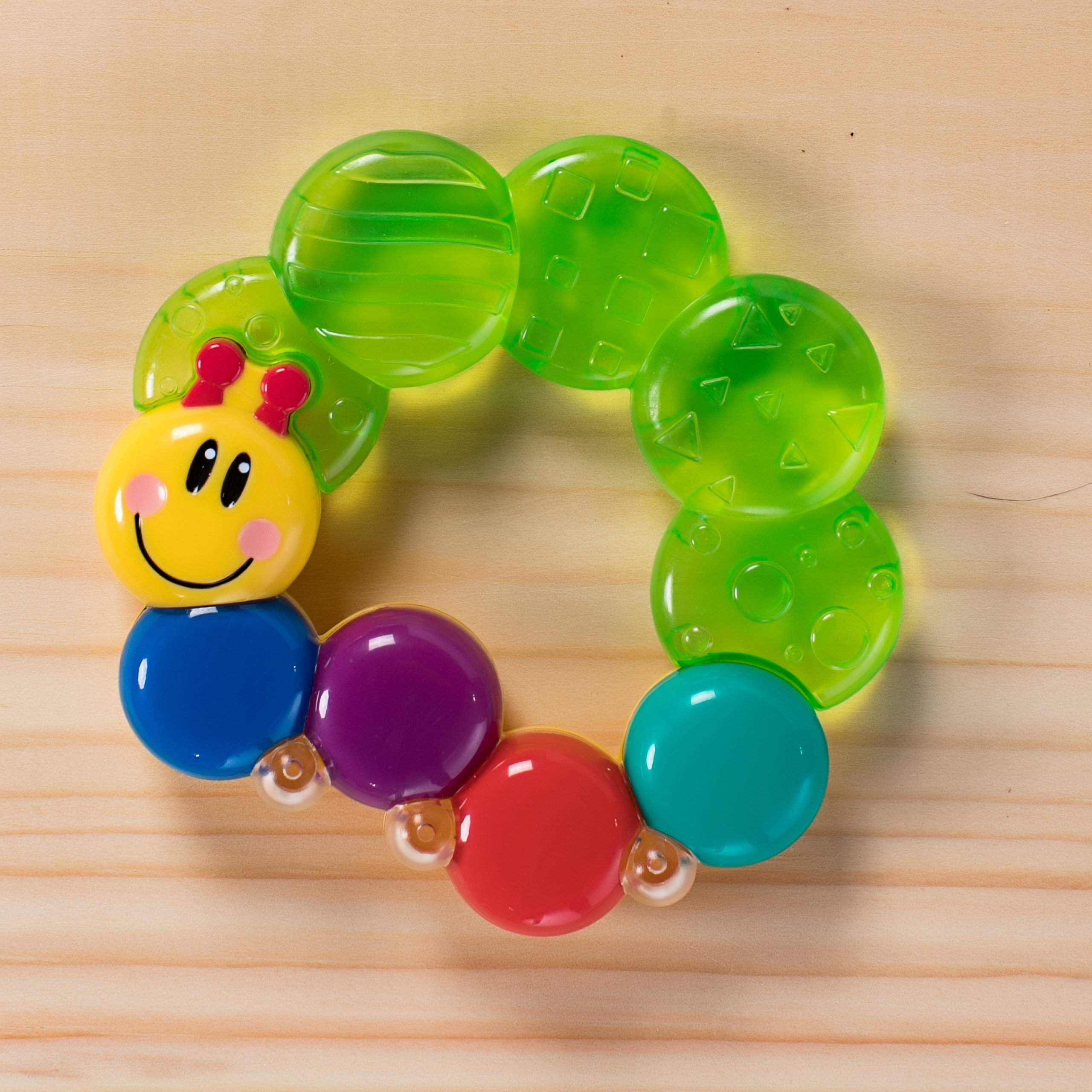 Baby Einstein, TeetherPillar Rattle and Chill Teething Aid Toy