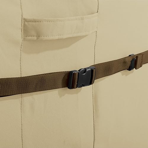 Miniatura 8 de Classic Accessories Veranda - Funda resistente al agua para isla de 98 pulgadas con cabezal de parrilla izquierdoderecho, cubierta de parrilla para