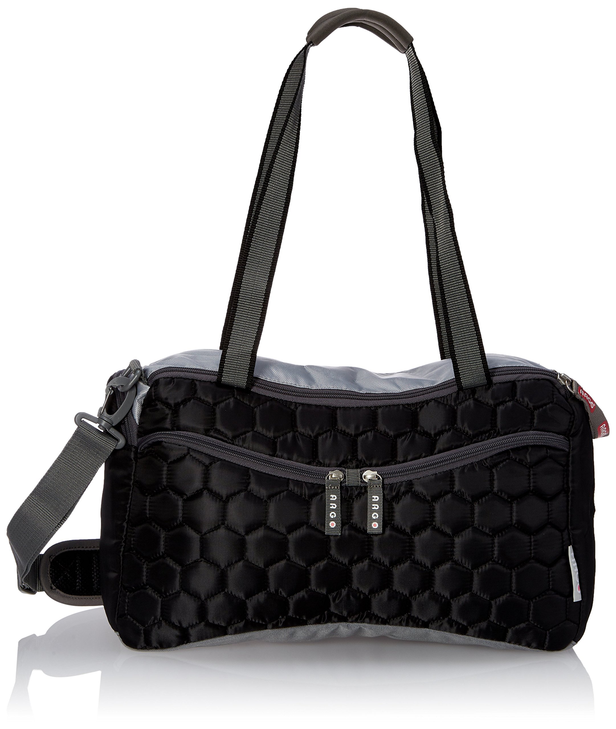 TeafcoUltra-Lightweight Multi-Functional Diaper Bag, Black, Medium