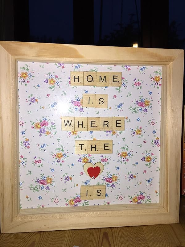 Home is Where the Heart is frame Amazon.co.uk Handmade Products