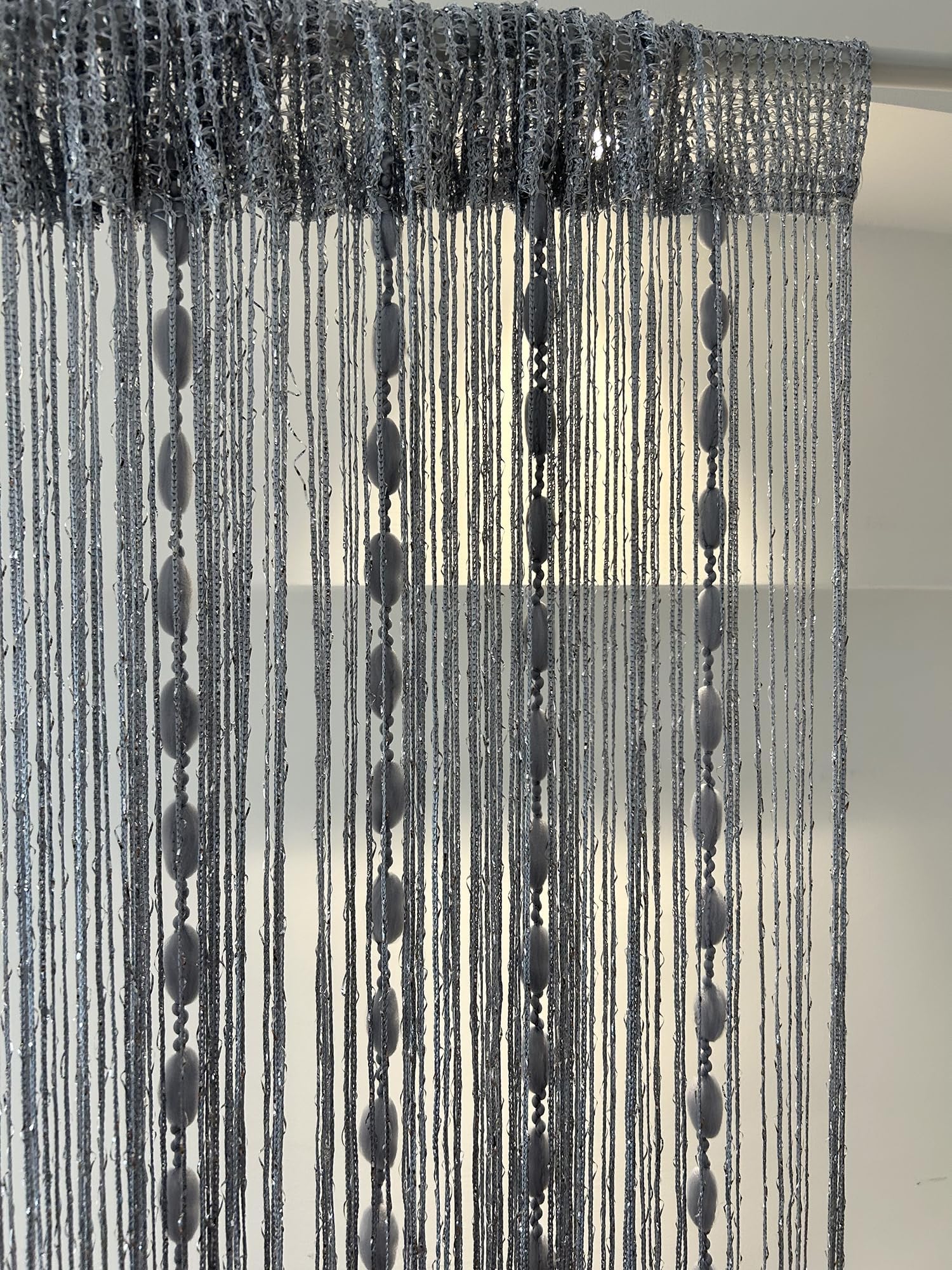 Tenda A Fili Scorrevole Devola - Protezione Insetti Per Balcone E Finestre, Beige