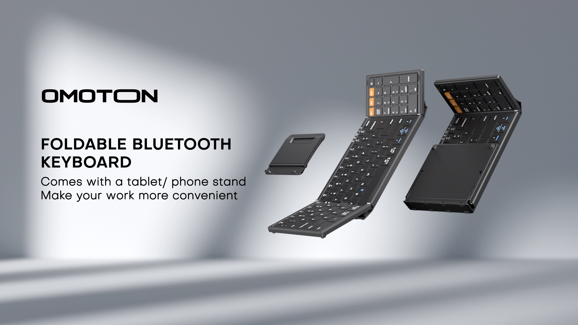 Amazon.com: OMOTON Foldable Keyboard for Travel, Remote Work