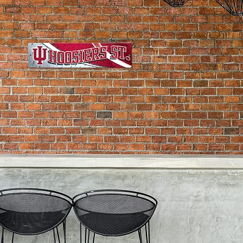 Vista 33 de Rico Industries Letrero de plástico de la NCAA de plástico de 4 x 16 pulgadas Alternativo