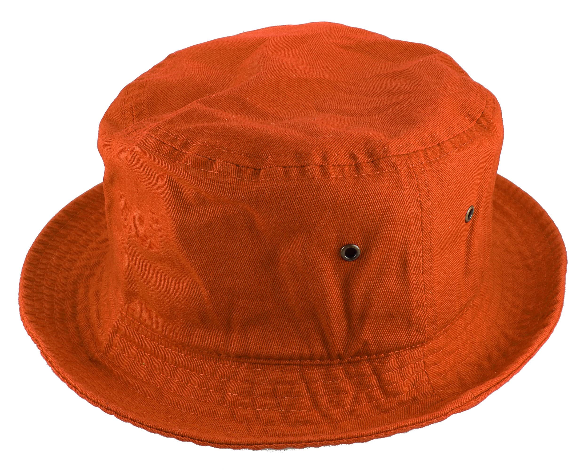Gelante - Sombrero de pescador de algodón liso, plegable, para mujer y hombre, de viaje y playa.