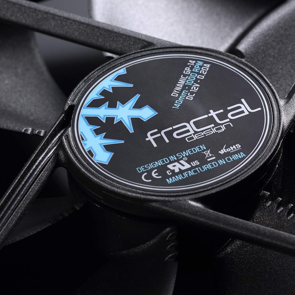 Fractal Design Dynamic GP-12 Black case fan thumbnail 2