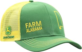 John Deere Farm State Pride Contrast Mesh Back Core Baseball Cap
