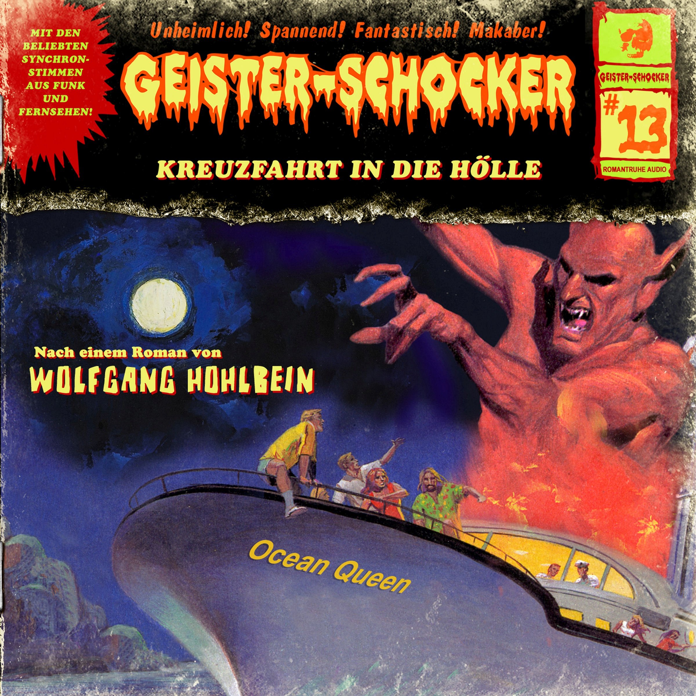 Cover art for Kreuzfahrt in die Hölle: Geister-Schocker 13
