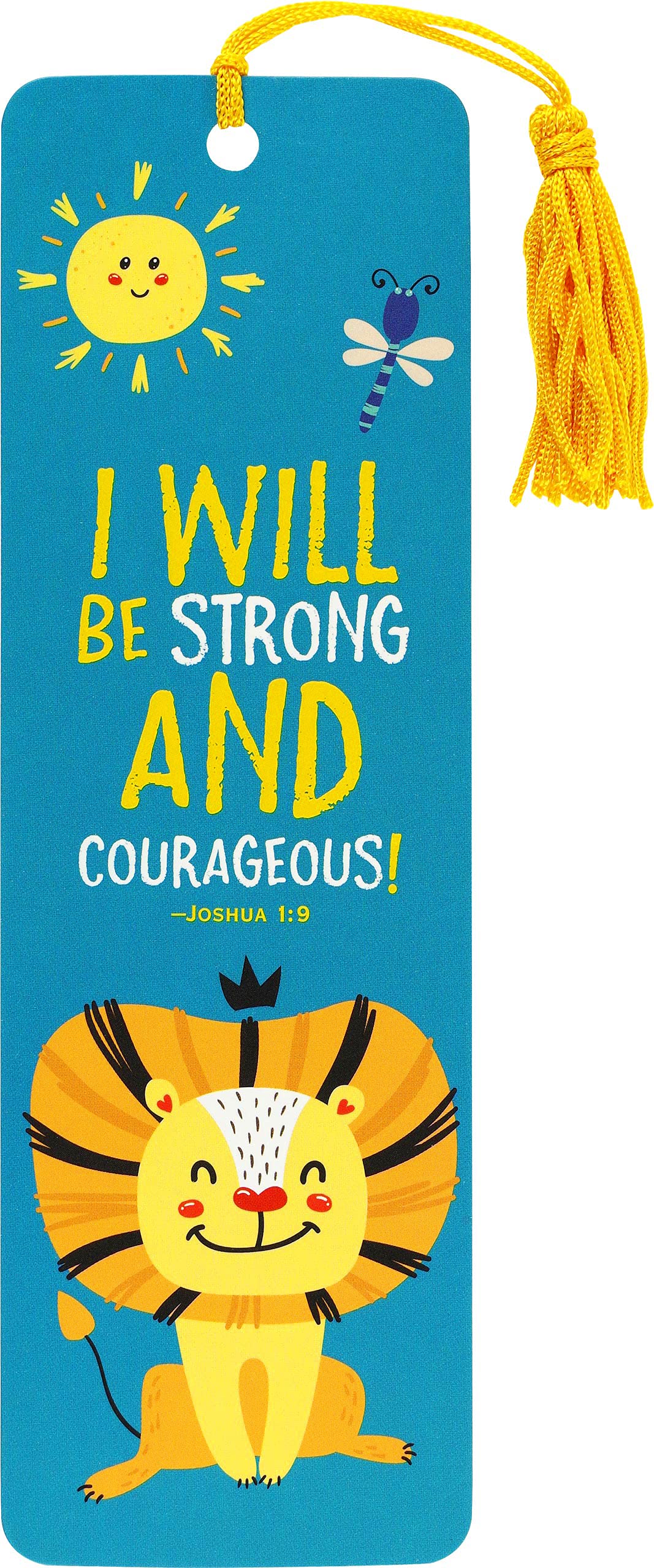 I Will Be Strong and Courageous! - Children's Bookmark