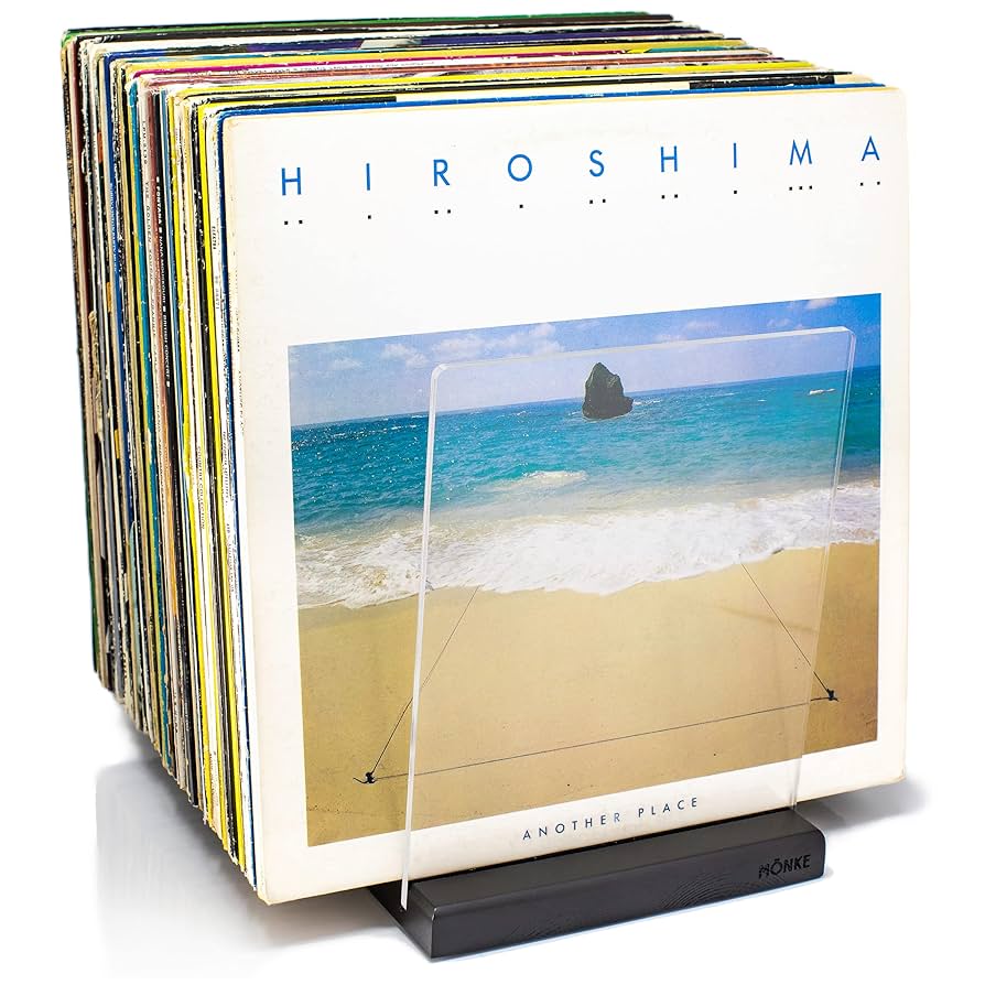 MÖNKE プレミアム ビニール レコード ストレージ Amazon.co.jp: MÖNKE プレミアム ビニール レコード ストレージ