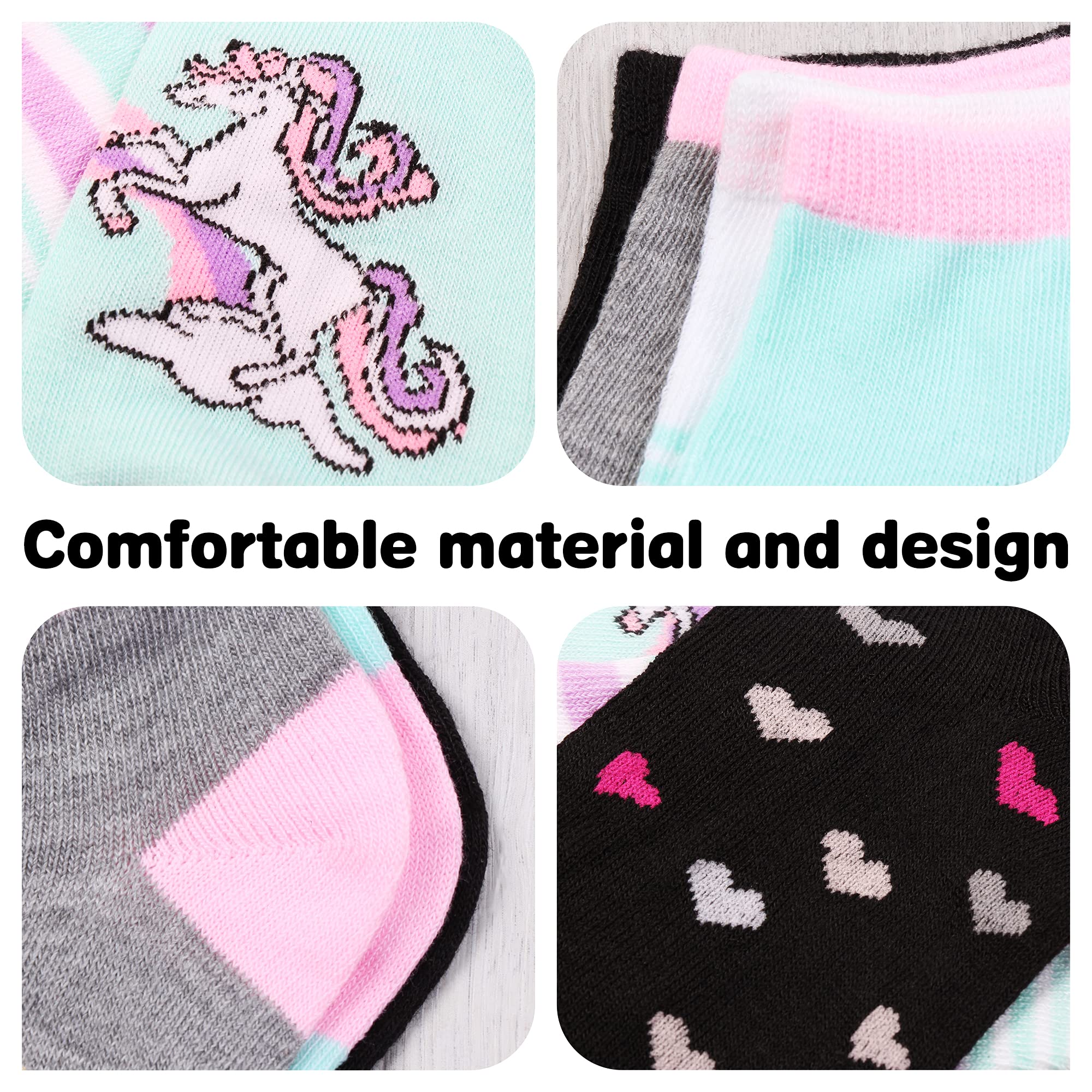 L&K-II 10/12 calzini per bambina con simpatici motivi calzini da ginnastica calzini per bambini in cotone colorato 2848 VA