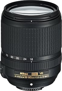 Nikon AF-S DX 18-140mm f/3.5-5.6G ED VR Lens