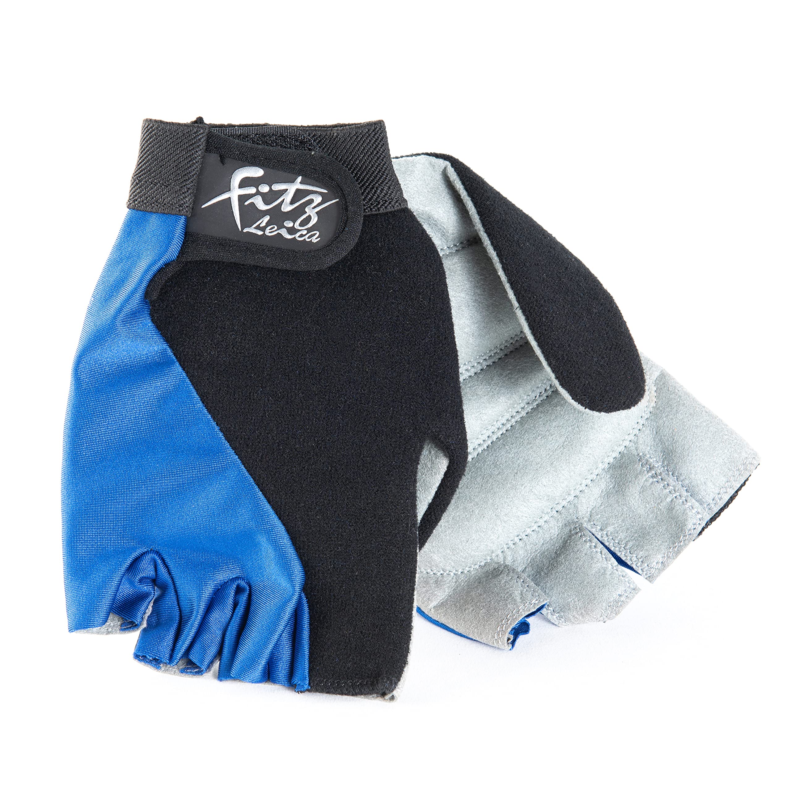 Kozee Komforts Padded Wheelchair Gloves - Maximum Protection and Comfort for Wheelchair Users and Fitness Enthusiasts - Amara Synthetic Leather with Gel Palm Padding - Large