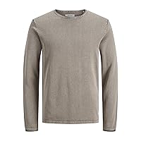 JACK & JONES Jjeleo Knit Crew Neck Noos, Maglione