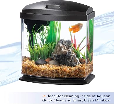 مكشطة الطحالب Aqueon Aquarium، مغناطيس تنظيف حوض السمك للزجاج/الأكريليك، صغير
