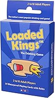 Vista 1 de Juego de cartas para beber Loaded Kings (impermeable) (versión inglés)